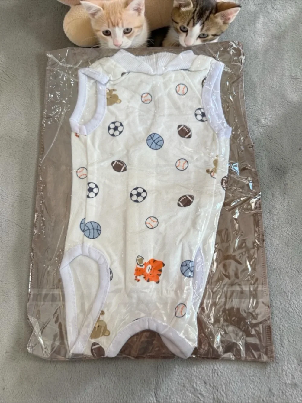 Cat / Kitten Recovery Suit Female After Spay Surgery. NIP